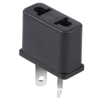 US / EU Plug to AU Plug AC Wall Universal Travel Power Socket Plug Adaptor(Black)