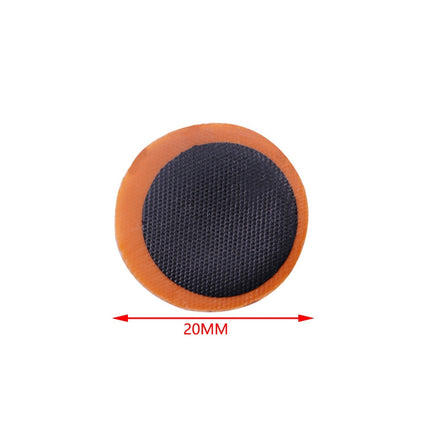 "Car Vacuum Tire Film Bicycle Motorcycle Tire Repair Film, Style: Round"