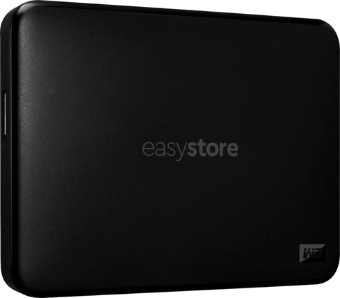 WD - Easystore 2TB External USB 3.0 Portable Hard Drive - Black