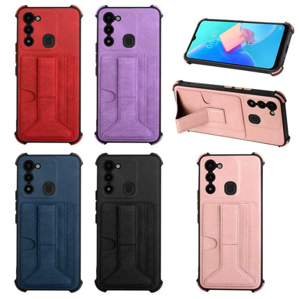 For Tecno Spark Go 2022/Spark 8C/KG5 Dream Holder Card Bag Shockproof Phone Case