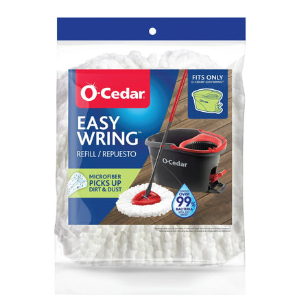 O-Cedar EasyWring� Spin Mop Refill, Removes 99% of Bacteria