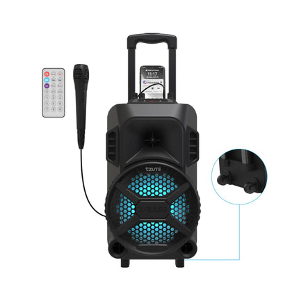Tzumi Megabass LED Jobsite Speaker
