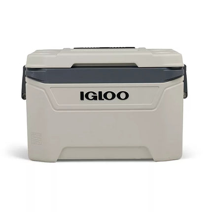 Igloo 60-Quart Sunset Roller Cooler, Gray and White