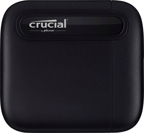 Crucial - X6 SE 1TB External USB-C/USB-A Portable SSD - Black