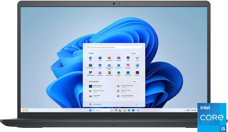 Dell - Inspiron 15 3520 Touch Laptop - Intel Core i5 - 8GB Memory - 256GB SSD - Carbon Black