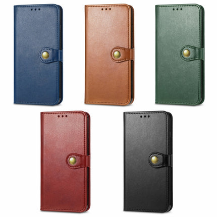 For Nokia C20 Solid Color Leather Buckle Phone Case