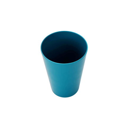 Your Zone Blue 15-Ounce Plastic Cup, Single Piece Tumbler