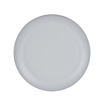 Mainstays - Gray Round Plastic Plate, 10.5 inch