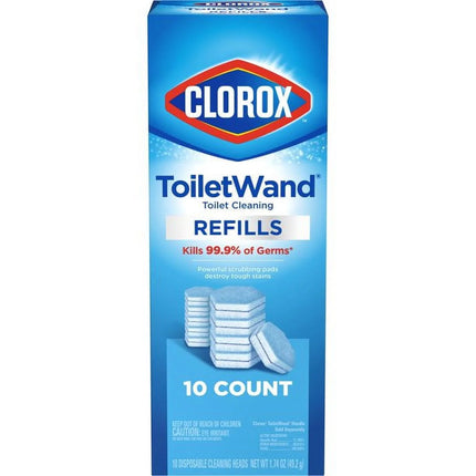 Clorox ToiletWand Disinfecting Refills, Disposable Wand Heads