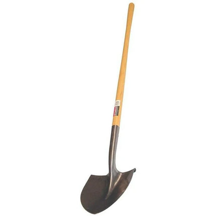 PRIVATE BRAND UNBRANDED 43.3 in. L Wood Handle DiggingCarbon Steel Shovel