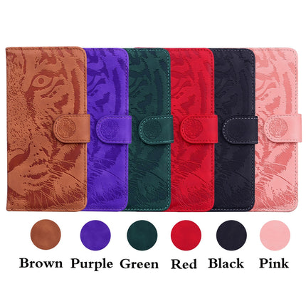 For Tecno Spark Go 2023 / Pop 7 Pro Tiger Embossing Pattern Leather Phone Case