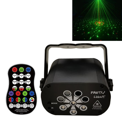R90 8W UV Mini Laser Light Sound Control Induction Stage Atmosphere Light Bar KTV Laser Light�
