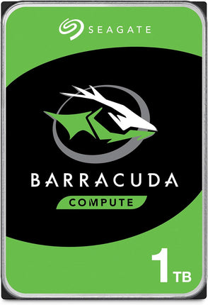 Seagate Bare Drives BarraCuda 1TB Internal Hard Drive HDD – 3.5 Inch SATA 6 Gb/s 7200 RPM 64MB Cache for