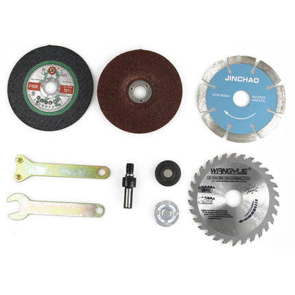 9 in 1 Hand Electric Drill Variable Angle Grinding Cutting Polishing Grinding Converter