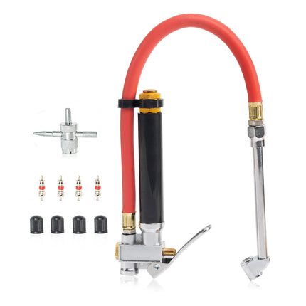 Car Tires Hand-Held Inflatable Tire Pressure Rod With Tools(A9034)