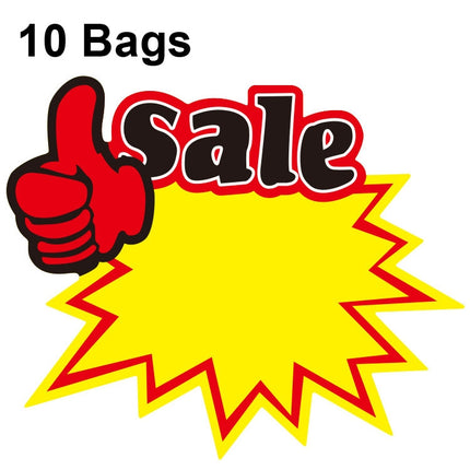 WM-101 10bags 18x14cm Explosion Sticker Product Price Tag Supermarket Price Label