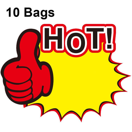 WM-106 10bags 18x14cm Explosion Sticker Product Price Tag Supermarket Price Label