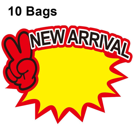 WM-108 10bags 18x14cm Explosion Sticker Product Price Tag Supermarket Price Label