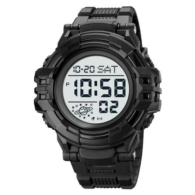 SKMEI 2003 Multifunctional Back Light Sports Watch Mens Countdown Date Alarm Clock Watch