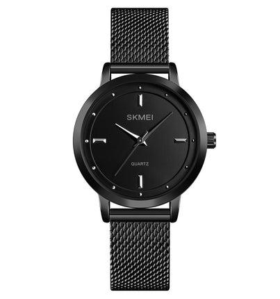 SKMEI 1528 Simple Fashion Lady Watch Casual Netting Scales
