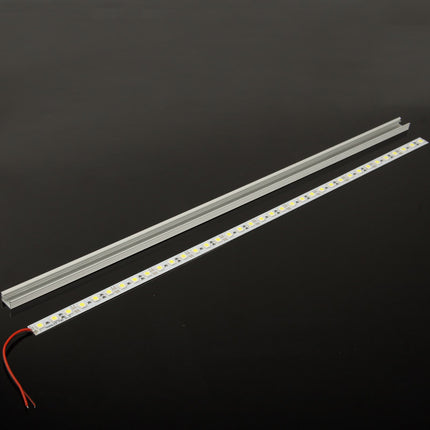 8.5W Aluminum Light Bar with Square Holder, 36 LED 5050 SMD, White Light, Length: 50cm