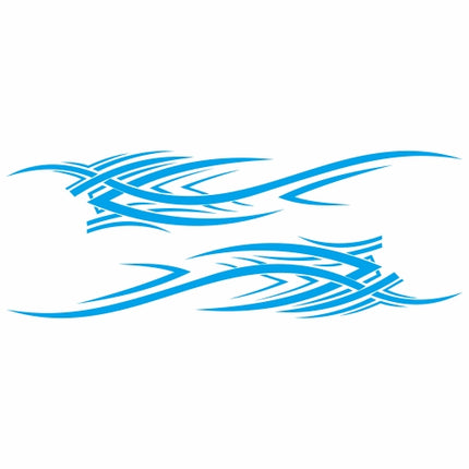 2 PCS/Set D-503 Totem Pattern Car Modified Decorative Sticker