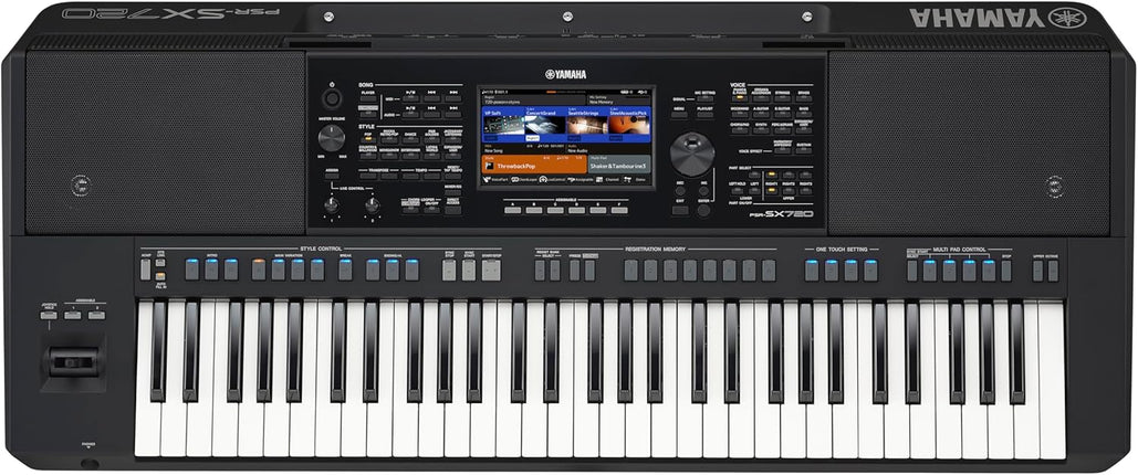 YAMAHA PSR-SX720 Arranger Workstation Keyboard, 61-Keys