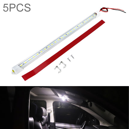 5 PCS ZS-3130 31.8cm Lorry Truck High Bright LED Cabin Light Bar, Voltage:DC 12V
