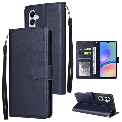 For Samsung Galaxy A05s 3-Card Slots Multifunctional Leather Phone Case