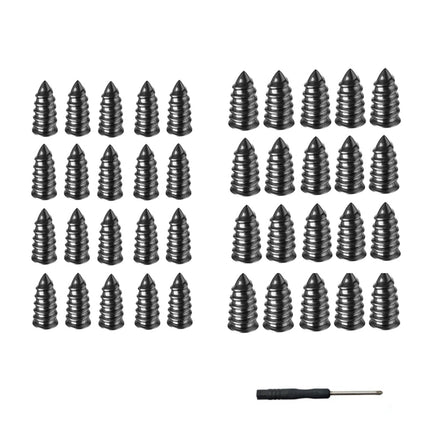 Electric Motorcycle Vacuum Tire Repair Nails, Set: 20pcs Small + 20pcs Large+ Screwdriver