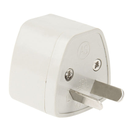 AU Plug Adapter, Travel Power Adaptor (White)