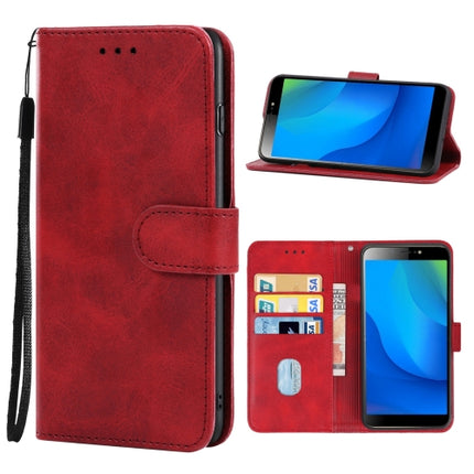 Leather Phone Case For Tecno Pouvoir 4