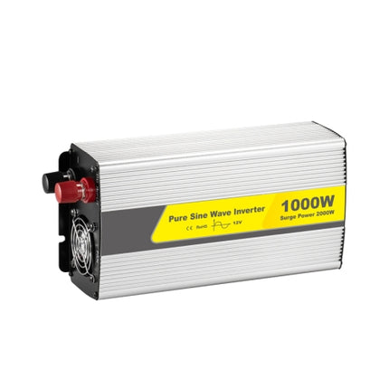 SUVPR DY-LG1000S 1000W DC 12V to AC 220V 50Hz Pure Sine Wave Car Power Inverter with Universal Power Socket