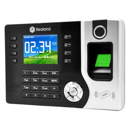 Realand A-C071 2.4 inch Color TFT Screen Fingerprint & RFID Time Attendance