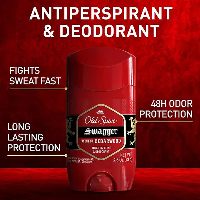 Old Spice Swagger Antiperspirant & Deodorant for Men, 2.6 oz