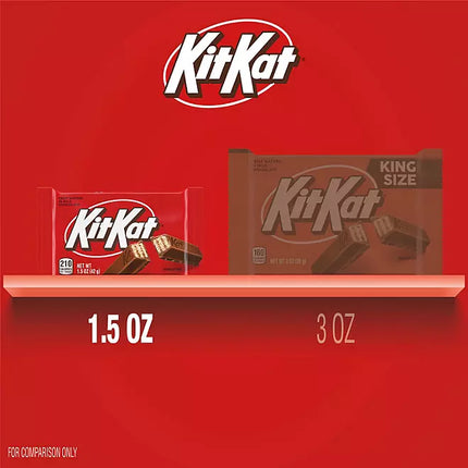 KIT KAT Milk Chocolate Wafer Candy, Full Size, 1.5 oz