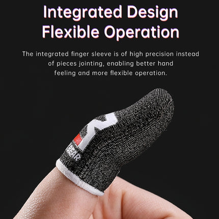 ROCK i27 Super Conductive Silver Fiber Anti- sweat Sensitive Touch Gaming Finger Cover for Thumb / Index Finger