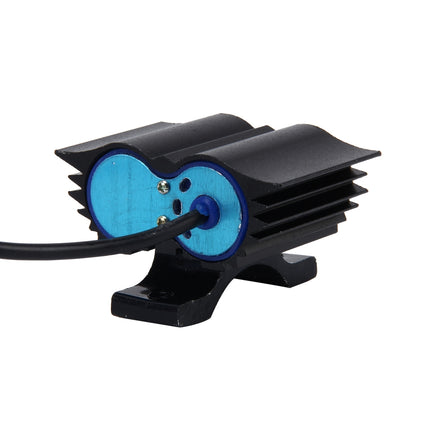Owl Shape 20W 2000 LM 6000K Motorcycle Headlight Lamp with 2 COB Lamps and