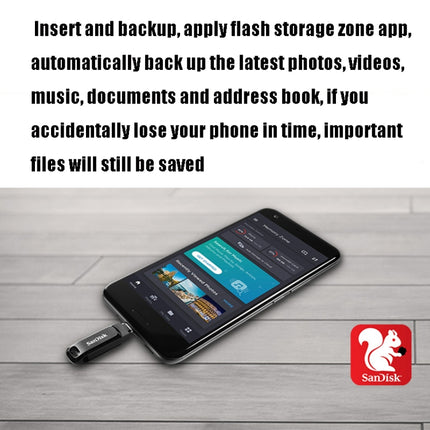 SanDisk Type-C + USB 3.1 Interface OTG High Speed Computer Phone U Disk,  Capacity: 64GB