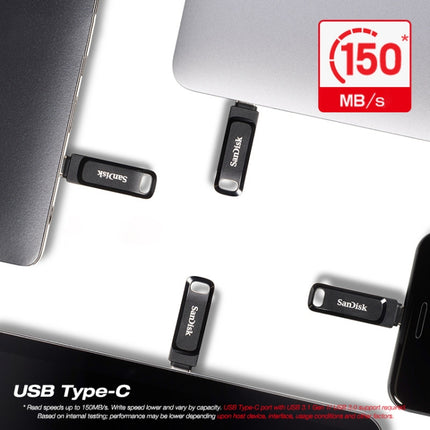 SanDisk Type-C + USB 3.1 Interface OTG High Speed Computer Phone U Disk,  Capacity: 64GB