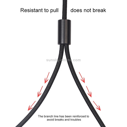 REXLIS Male to Dual RCA Gold- plated Plug  Audio Cable for Input Interface Active Speaker