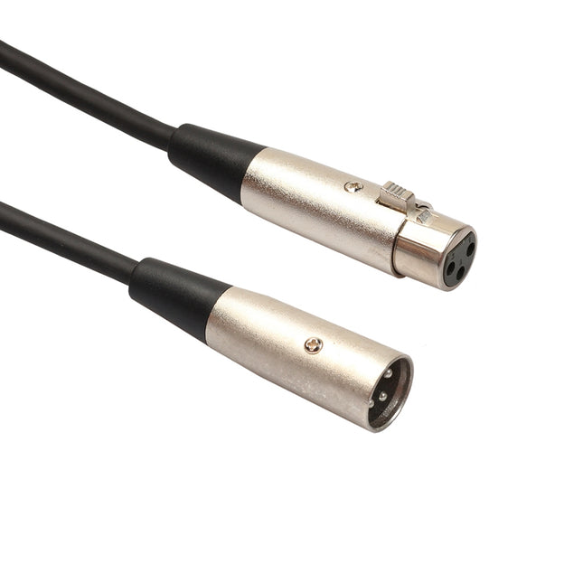 5m 3-Pin XLR Male to XLR Female MIC Shielded Cable Microphone Audio Cord