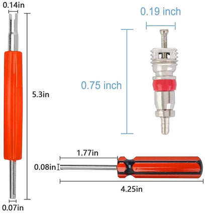 Car / Motorcycle Tire Valve Core Repair Kit