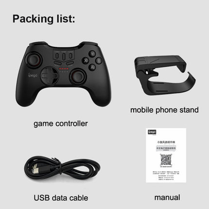 IPEGA PG-9216 For Switch/PS3/PS4 Wireless Bluetooth Game Control Grip Phone Handle