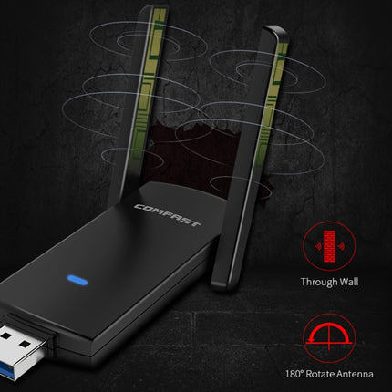 COMFAST CF-924AC V2 1200Mbps Dual Frequency Gigabit USB Computer