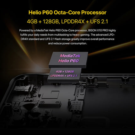 UMIDIGI BISON X10 ProRugged Phone, 4GB+128GB, Waterproof Network: 4G(Orange)