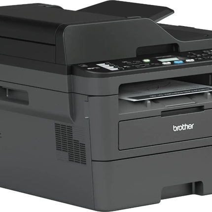 Brother - MFC-L2710DW Wireless Black-and-White All-in-One  Laser Printer - Black