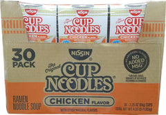 Nissin Cup Noodles, Chicken Flavor (2.25 oz)