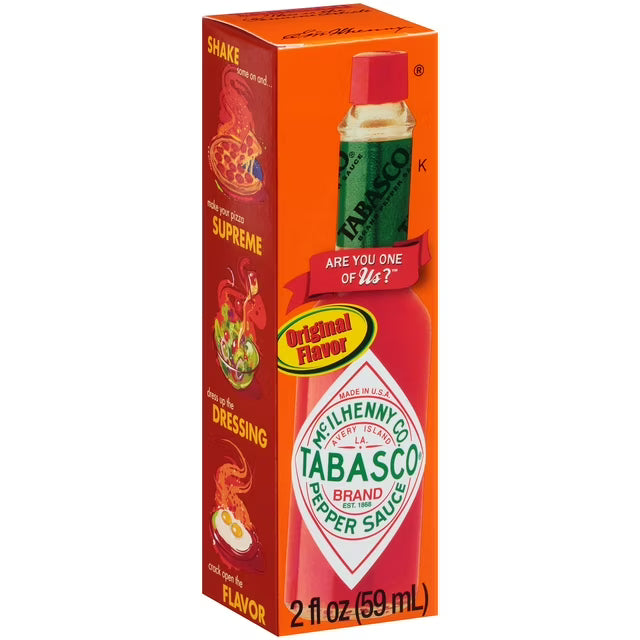 Tabasco Brand Original Flavor Hot Sauce (2 fl. oz)