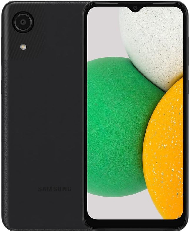 SAMSUNG Galaxy A03 Core (SM-A032/DS) Dual SIM 32GB/ 2GB RAM, GSM Unlocked Black